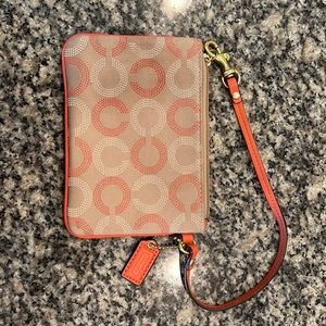 Coach wristlet